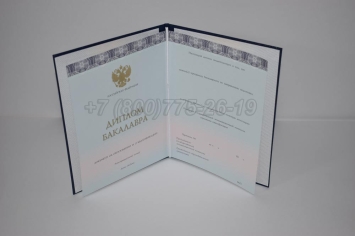 Диплом Бакалавра 2024г ООО "Знак" в Архангельске