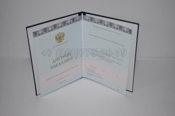 Диплом Бакалавра 2015г ООО "Знак" в Архангельске